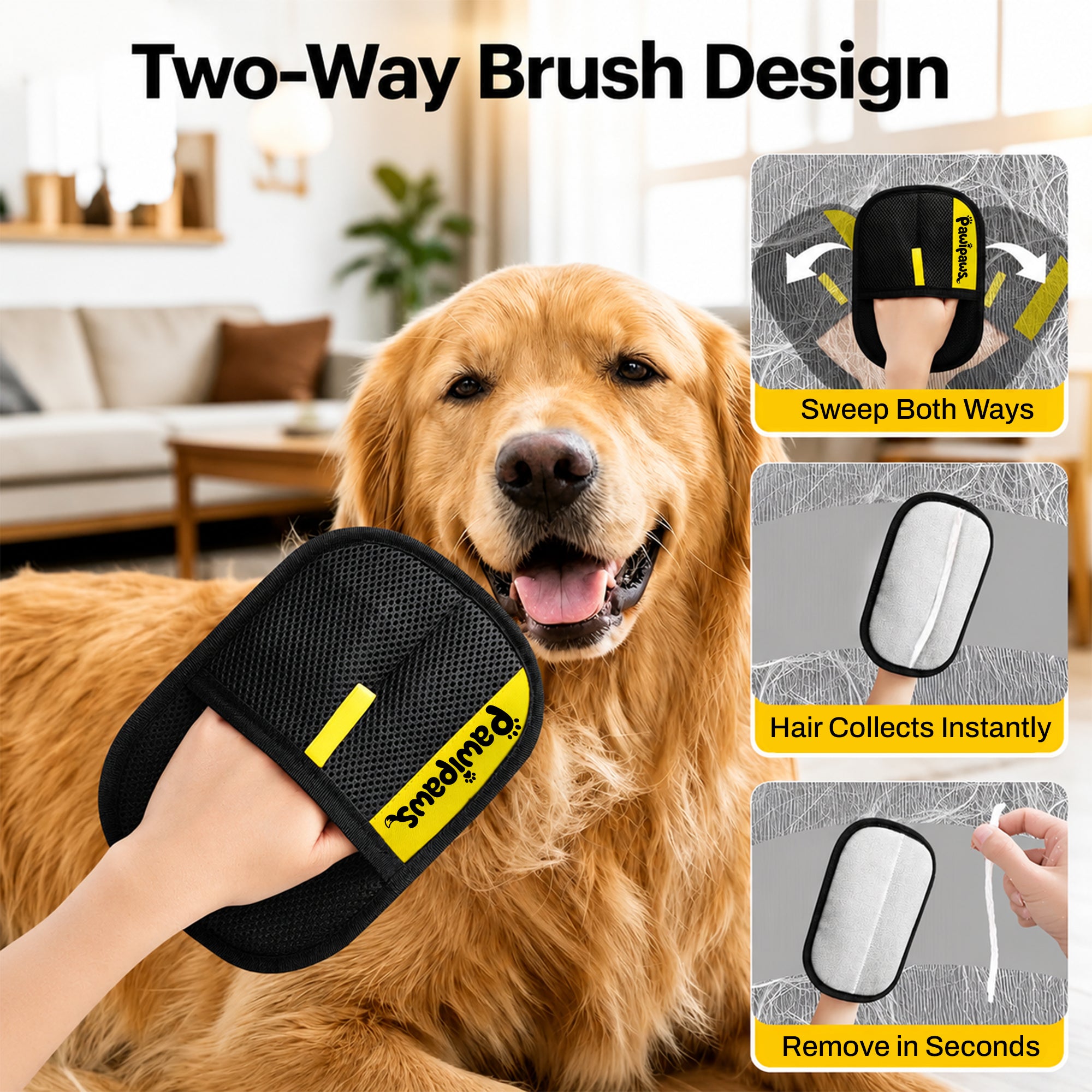 Pet Hair Cleaning Gloves