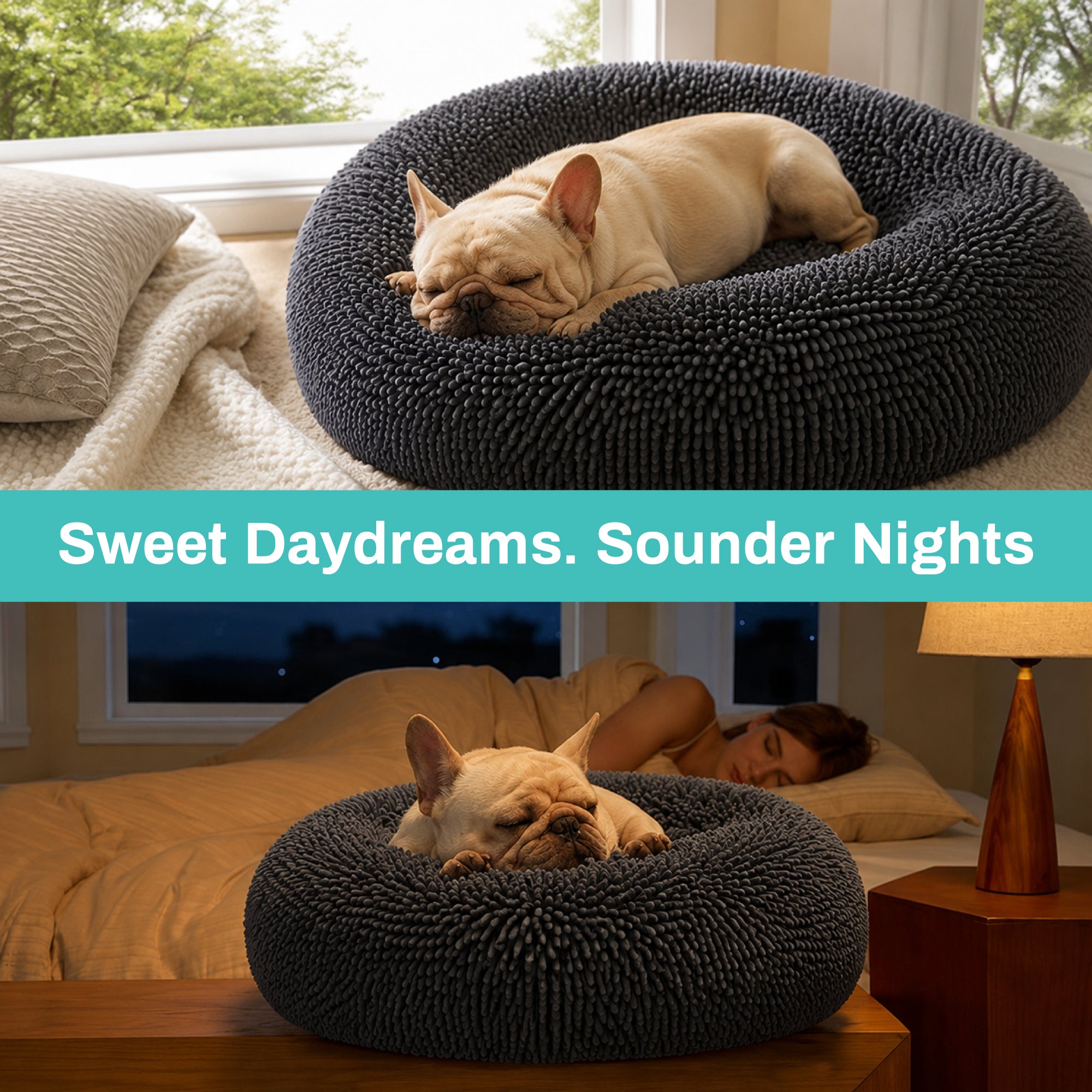 Pet Bed for Dogs & Cats