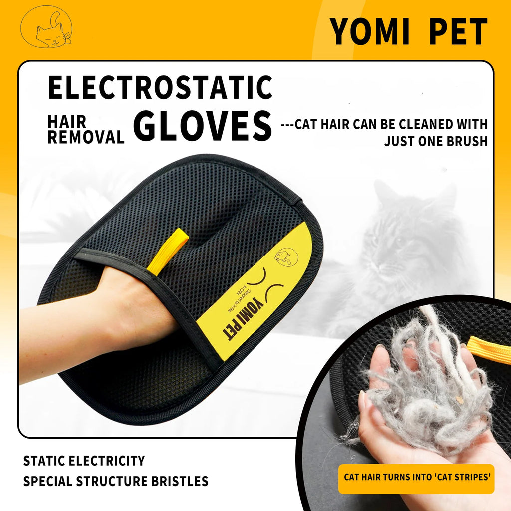 Pawipaws Pet hair cleaning gloves